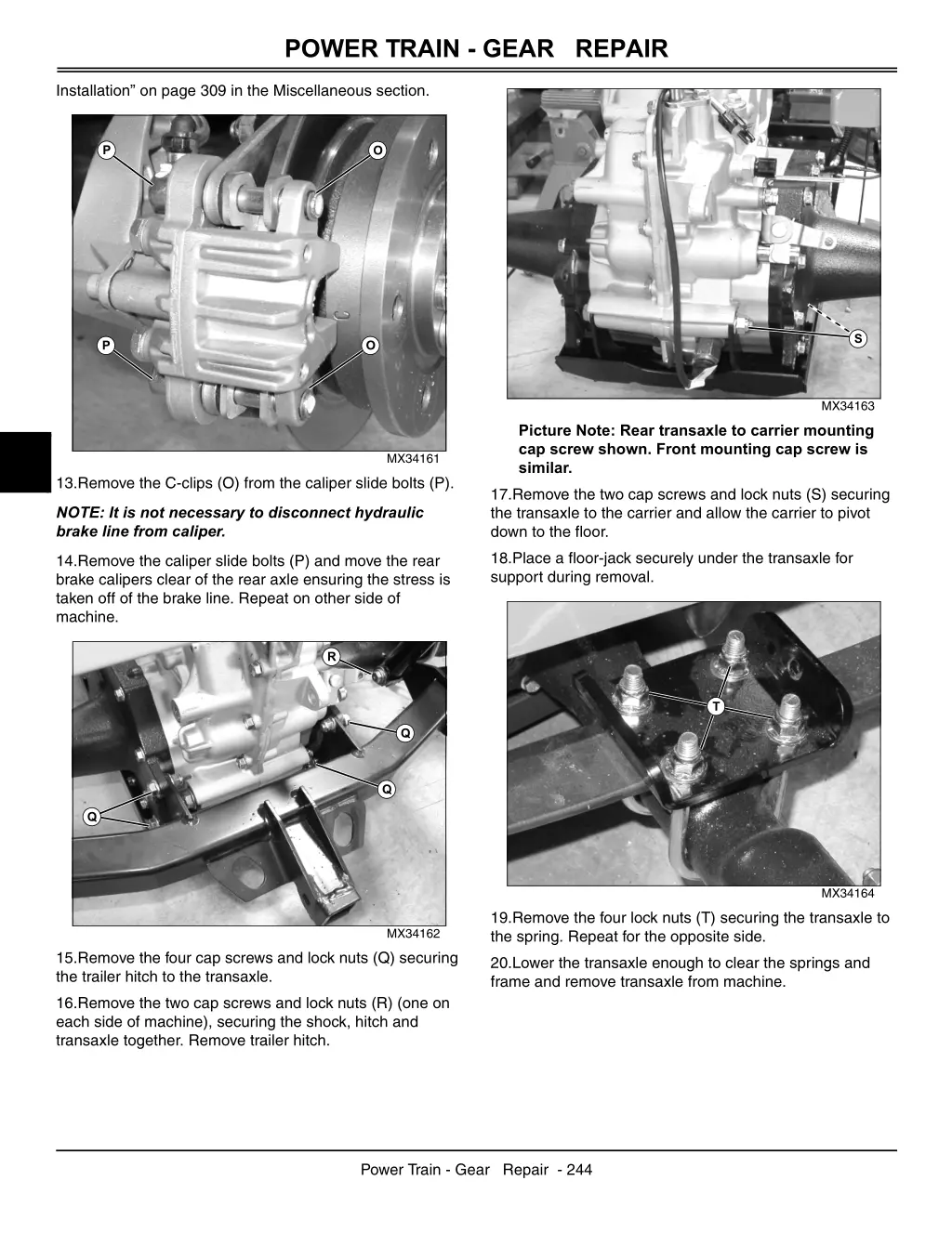 power train gear repair 6