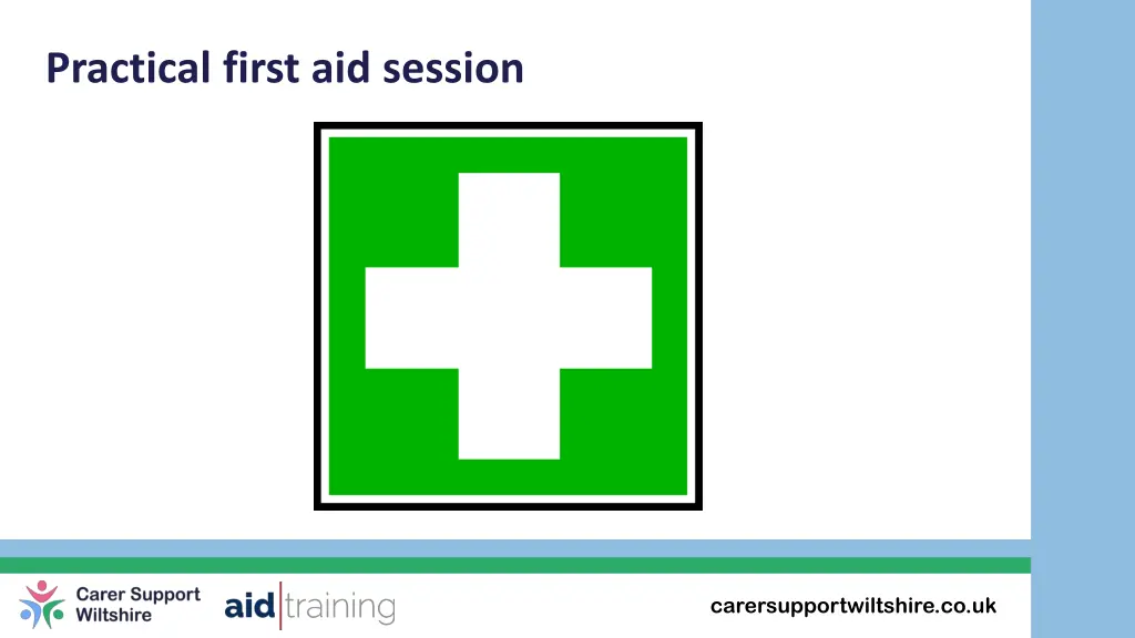 practical first aid session