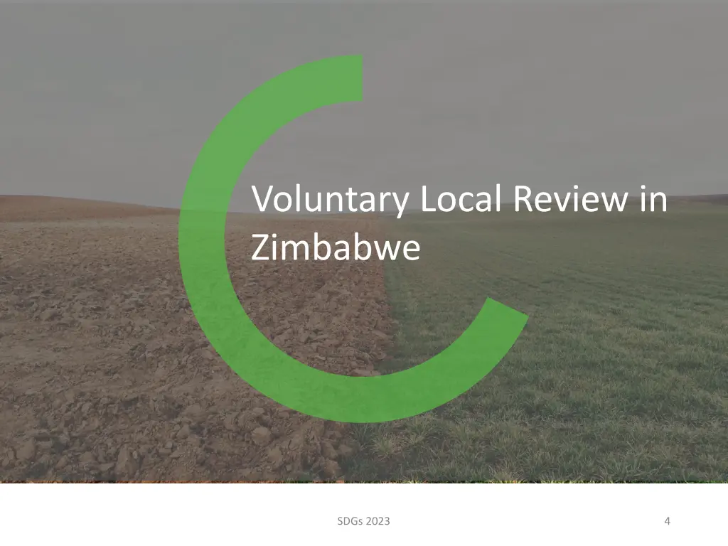 voluntary local review in zimbabwe