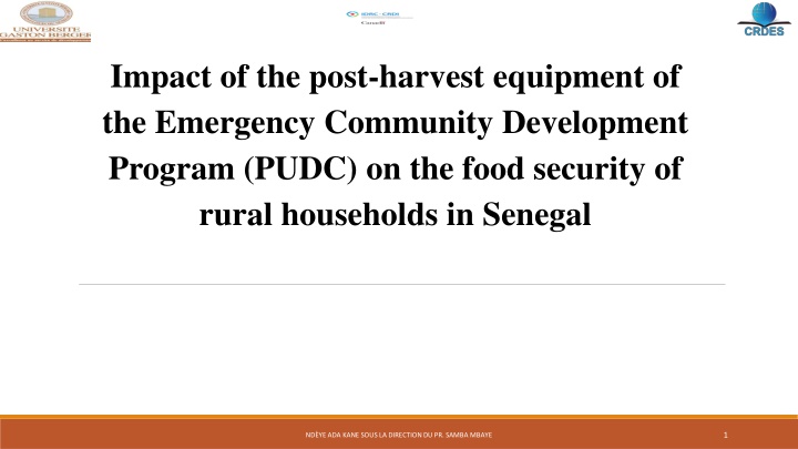 impact of the post harvest equipment