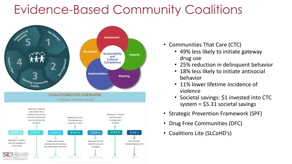 evidence based community coalitions