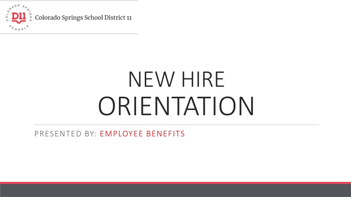 new hire orientation