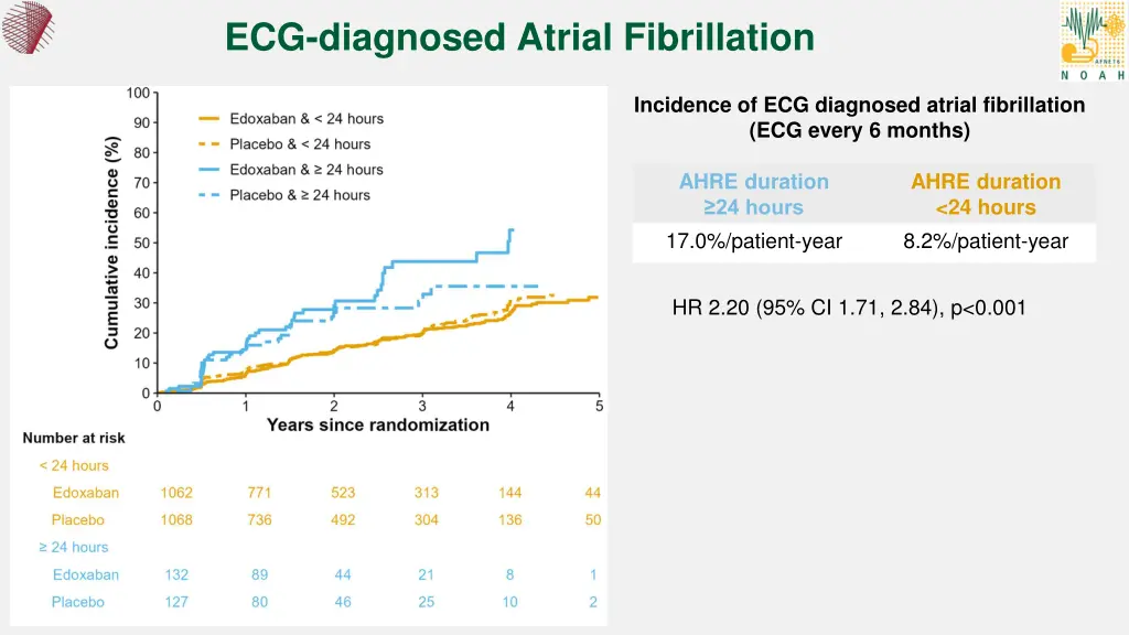 ecg diagnosed atrial fibrillation