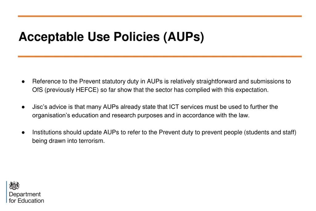 acceptable use policies aups