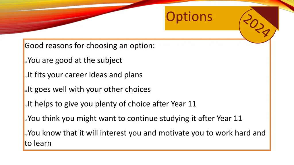 options 4