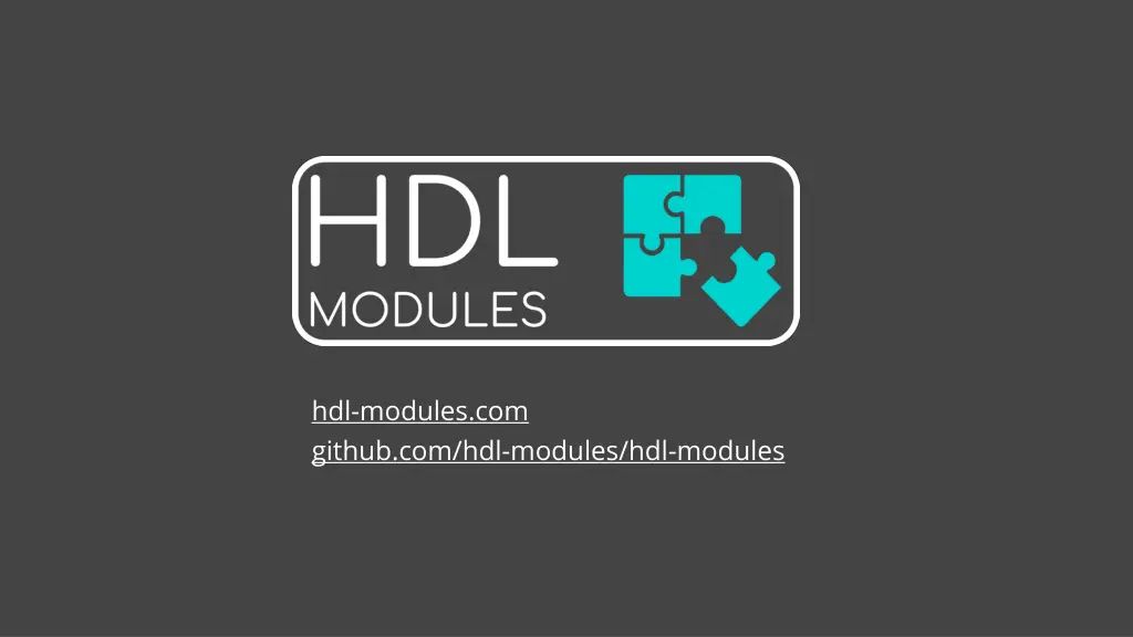 hdl modules com github com hdl modules hdl modules