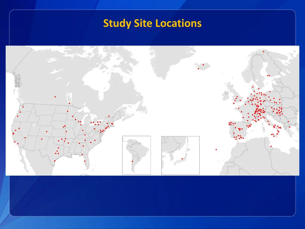 study site locations