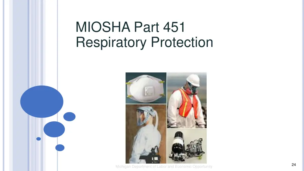 miosha part 451 respiratory protection