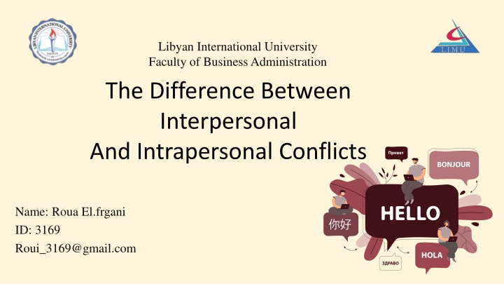 libyan international university faculty