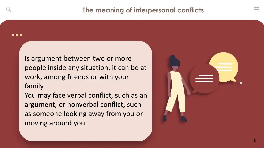 the meaning of interpersonal conflicts