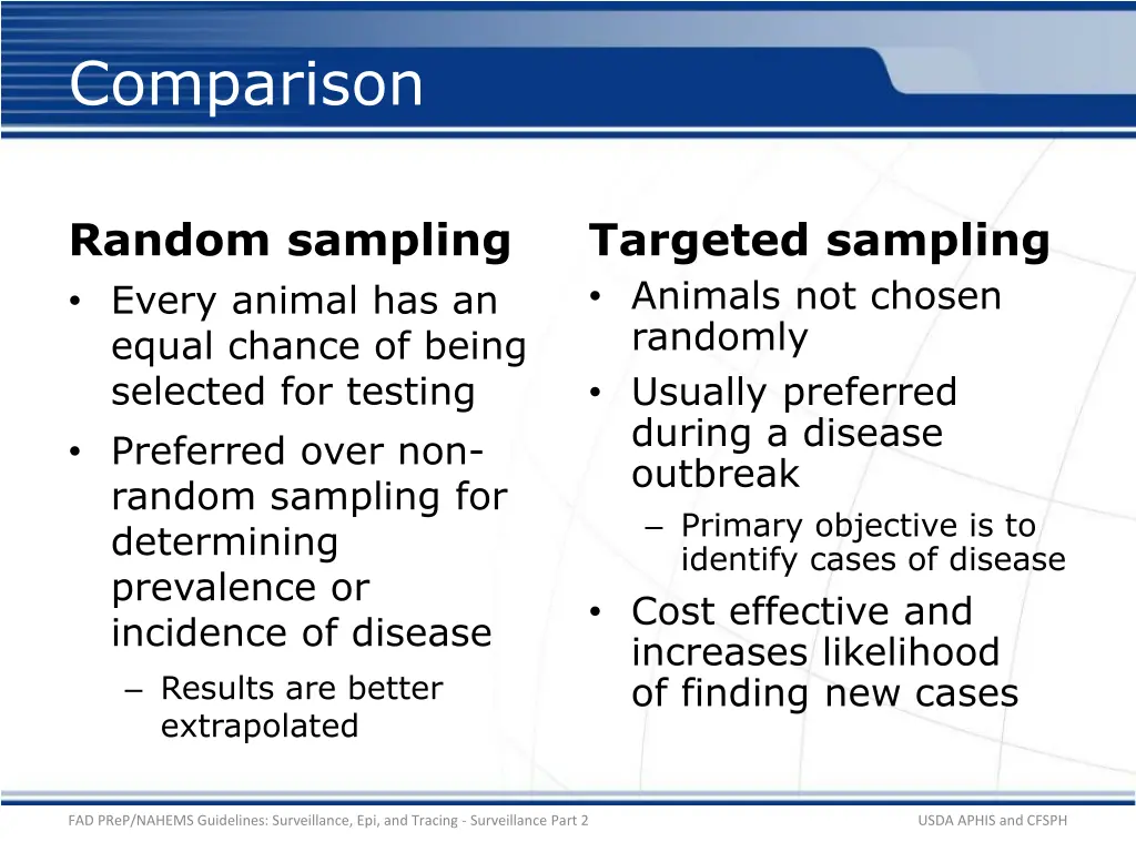 comparison