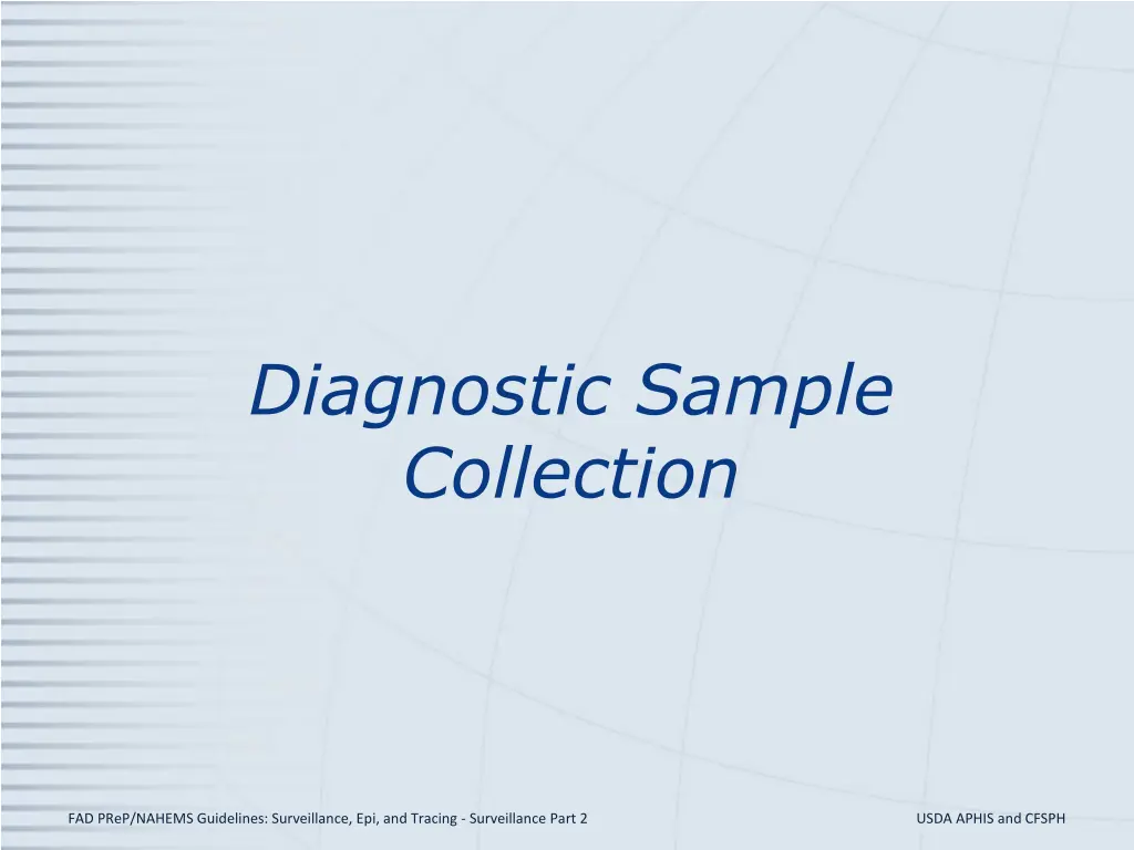 diagnostic sample collection