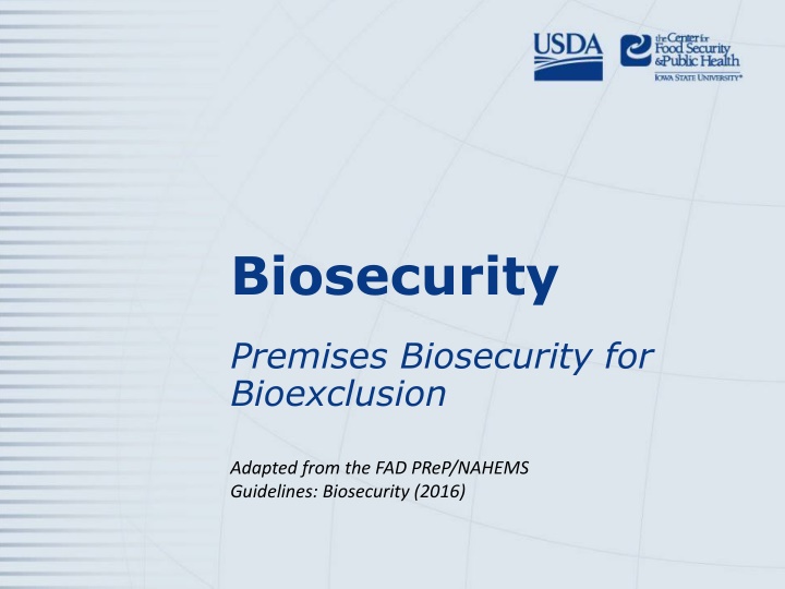 biosecurity