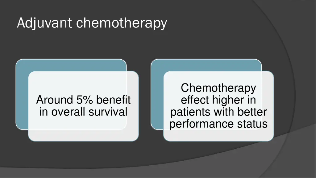 adjuvant chemotherapy