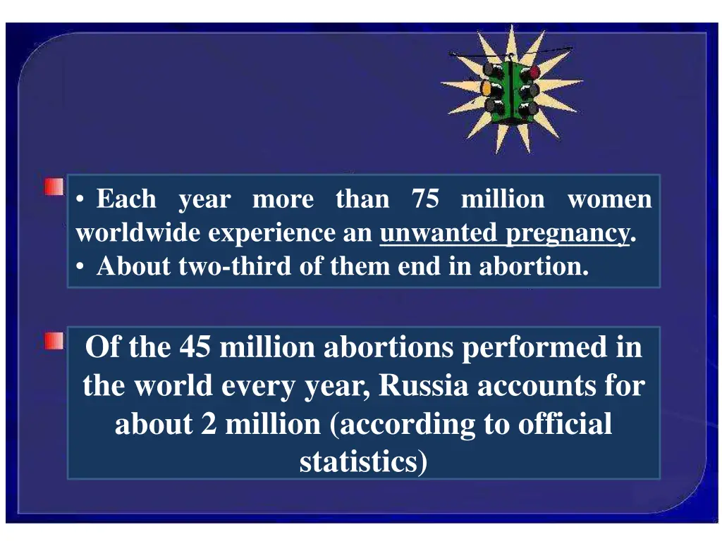 each year more than 75 million women worldwide