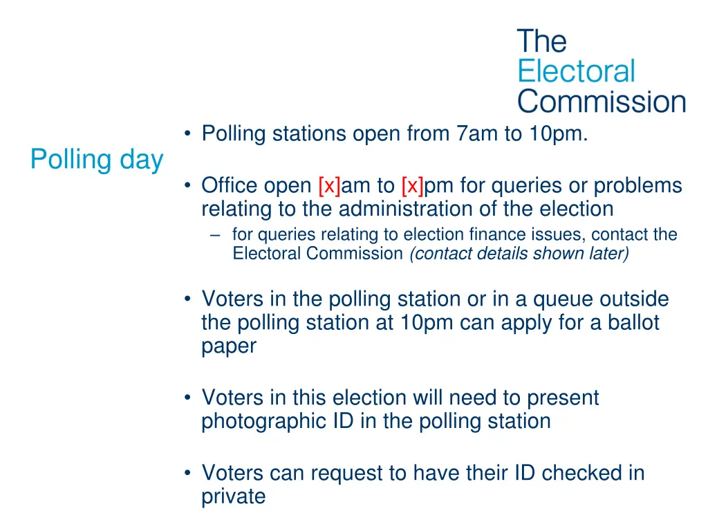 polling stations open from 7am to 10pm