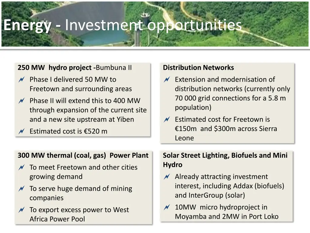 energy investment opportunities