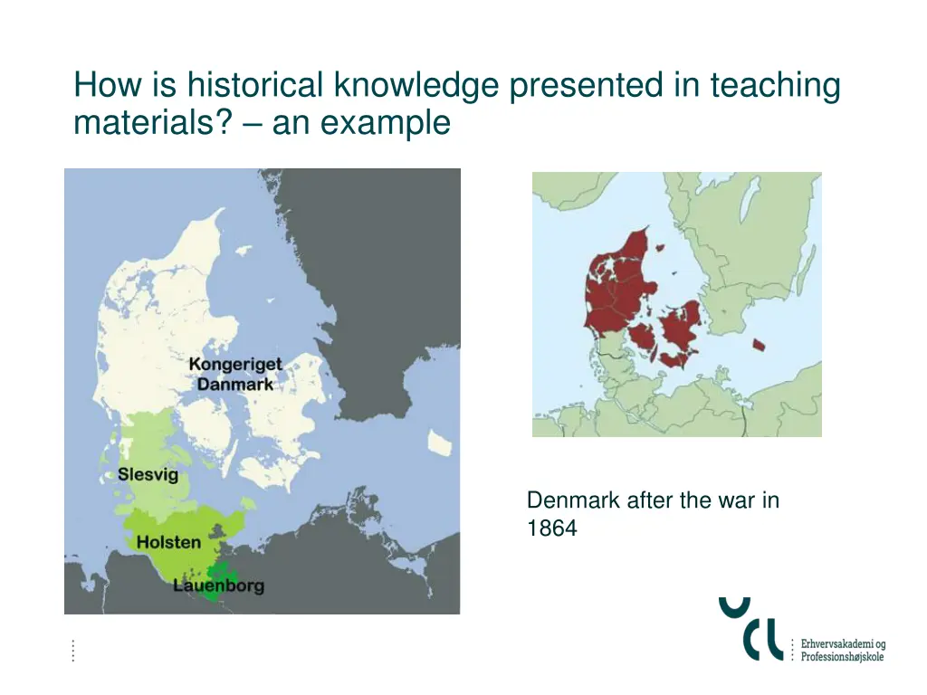 how is historical knowledge presented in teaching