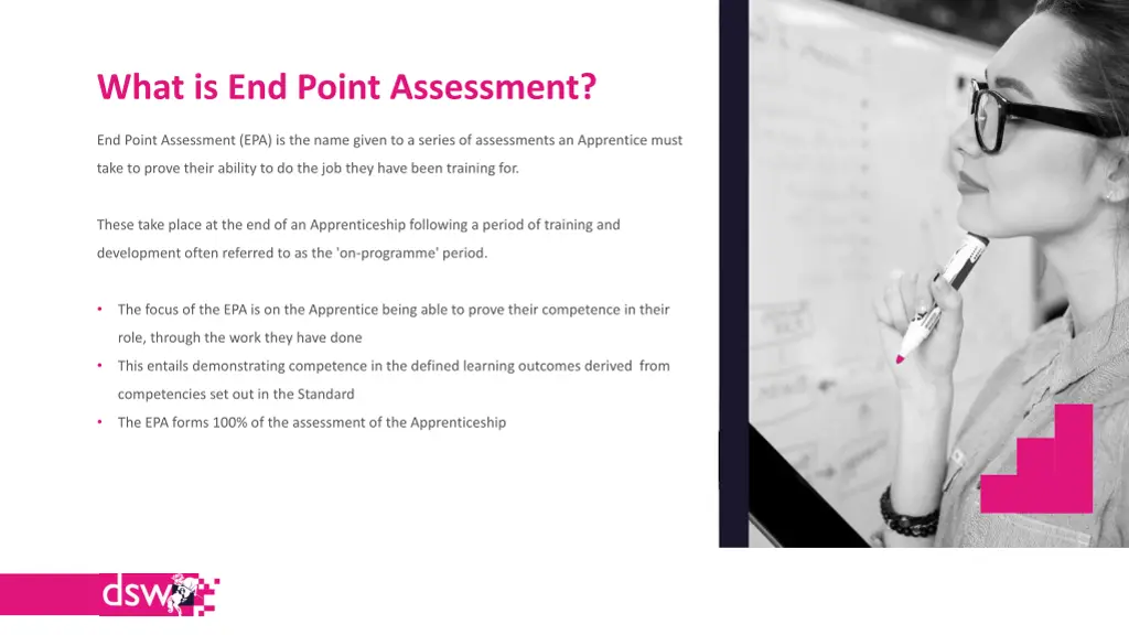 what is end point assessment
