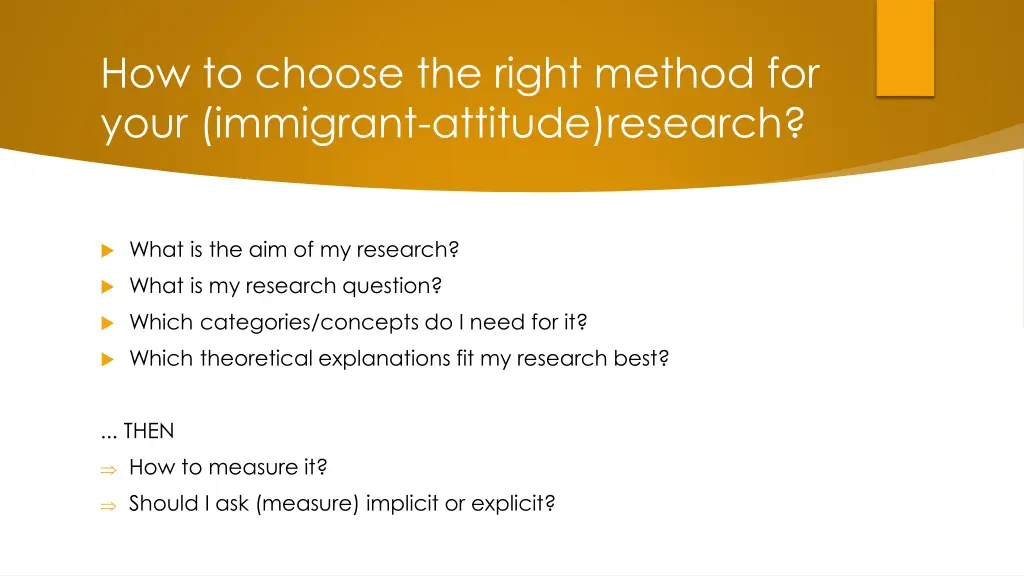 how to choose the right method for your immigrant