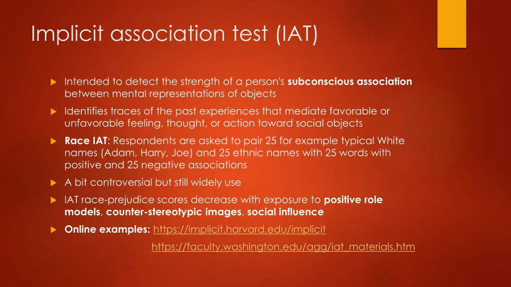 implicit association test iat