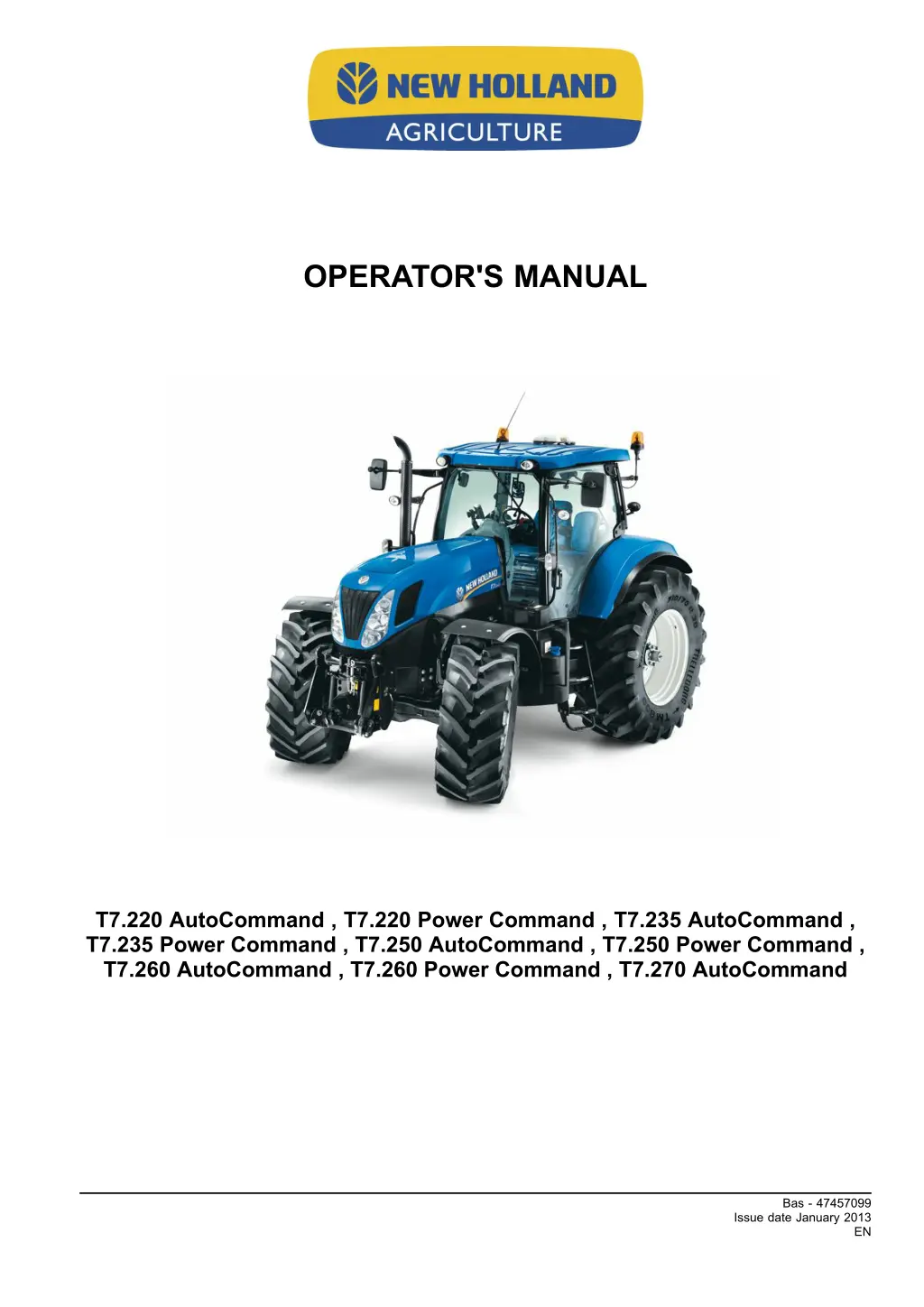 operator s manual