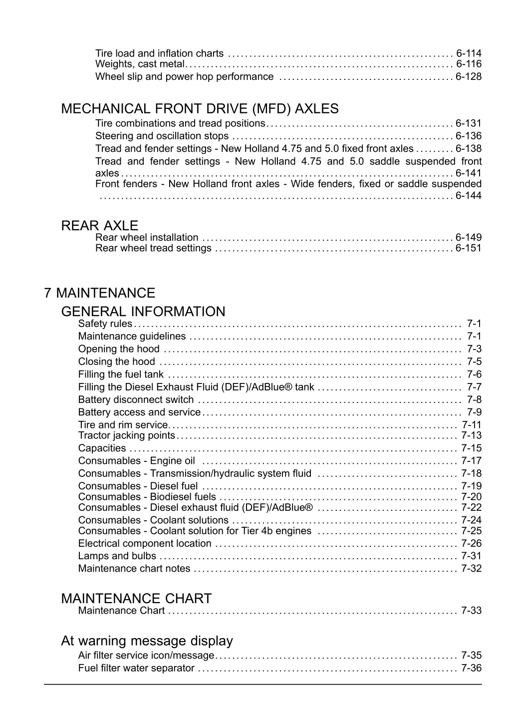 tire load and inflation charts 6 114 weights cast