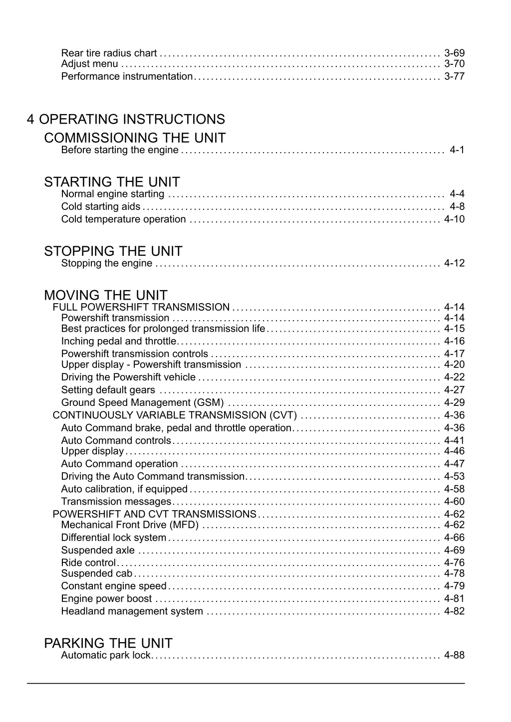 rear tire radius chart 3 69 adjust menu