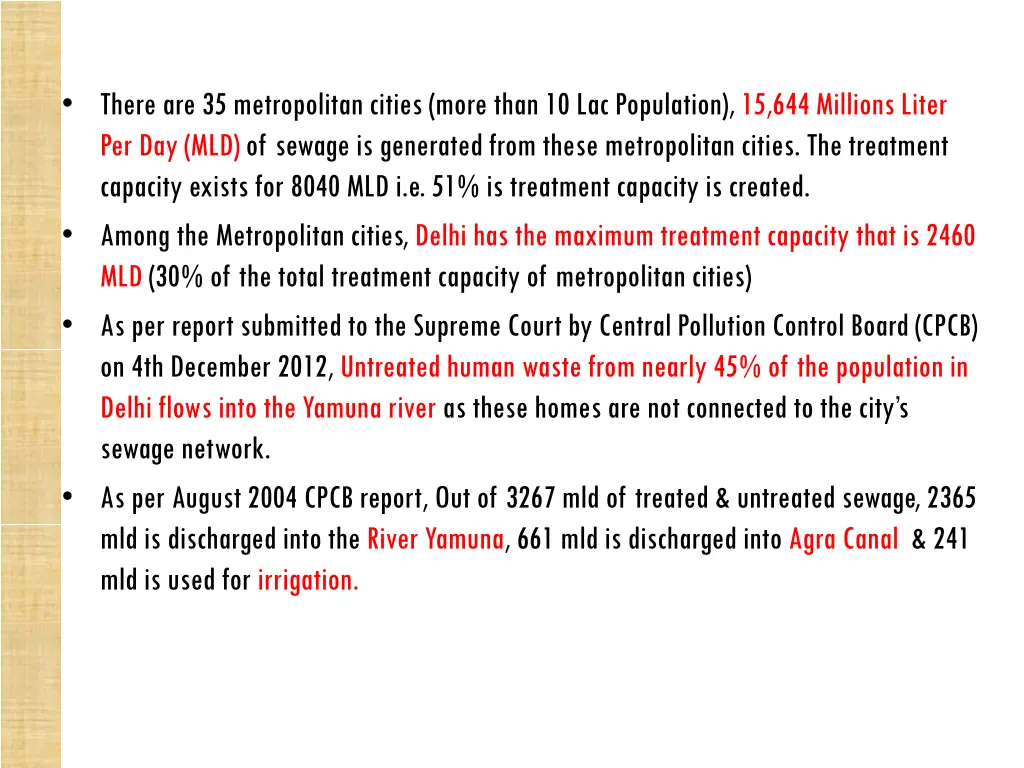 there are 35 metropolitan cities more than