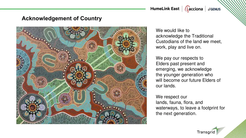 acknowledgement of country