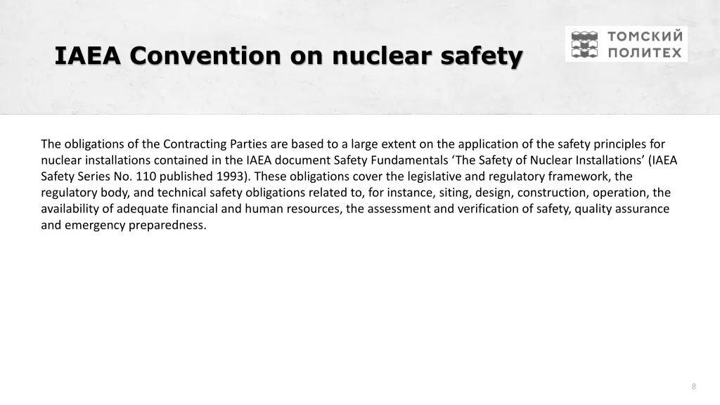 iaea convention on nuclear safety 1