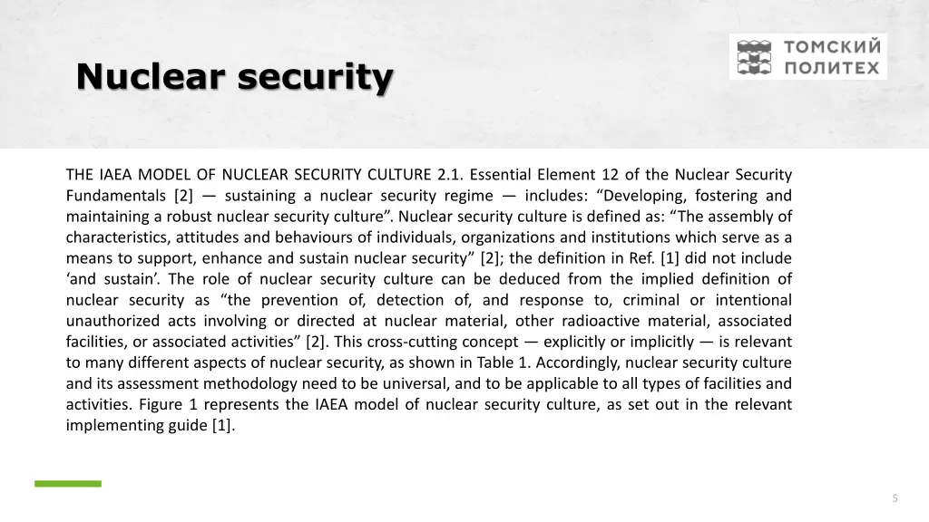 nuclear security 2