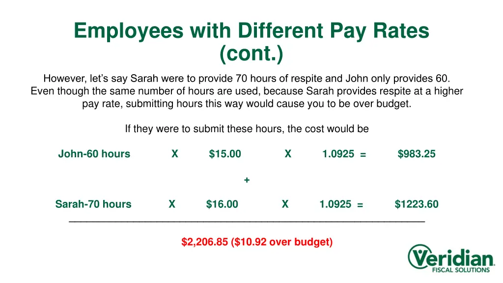 employees with different pay rates cont 1