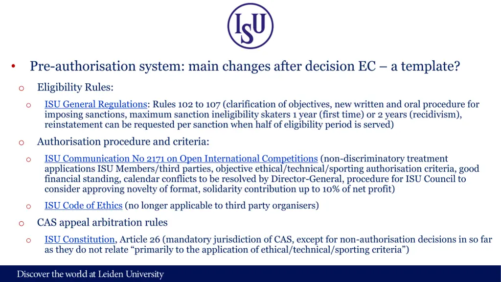 pre authorisation system main changes after