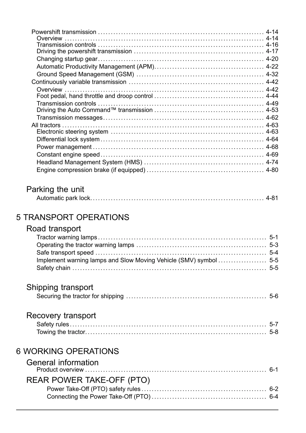 powershift transmission 4 14 overview