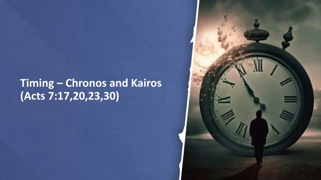 timing chronos and kairos acts 7 17 20 23 30