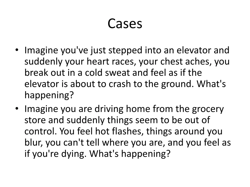 cases