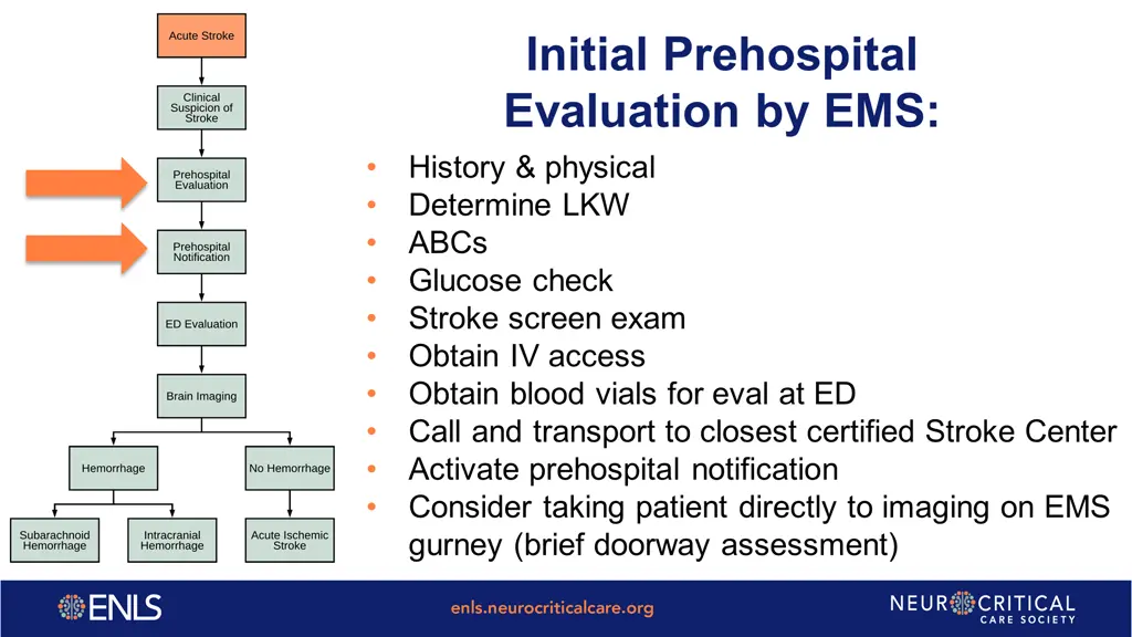 initial prehospital evaluation by ems history