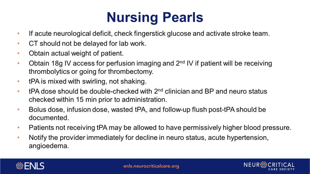 nursing pearls