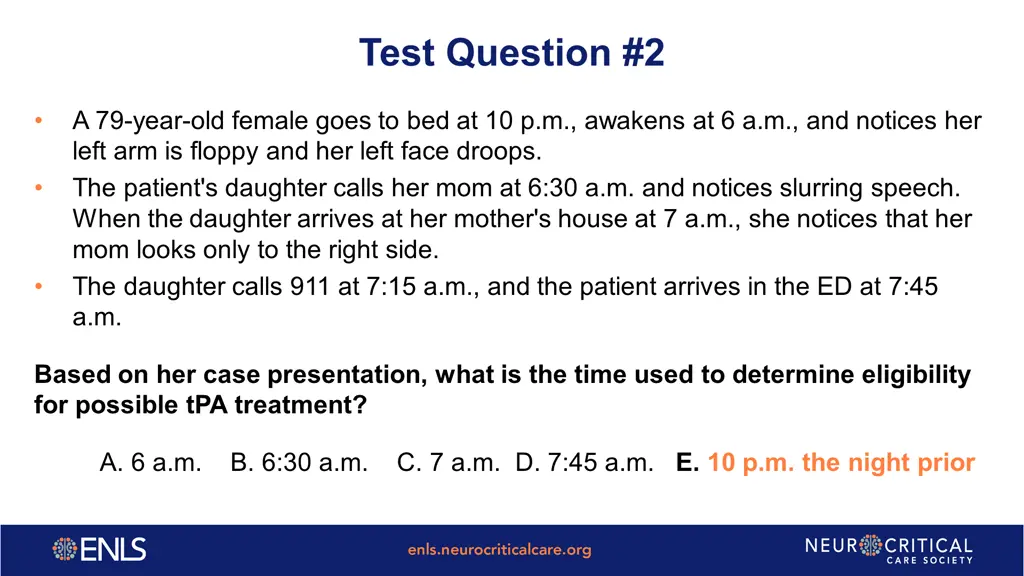 test question 2