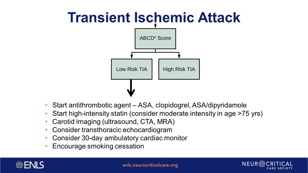 transient ischemic attack