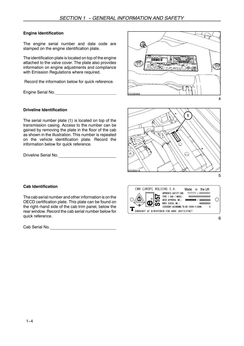 section 1 general information and safety 2