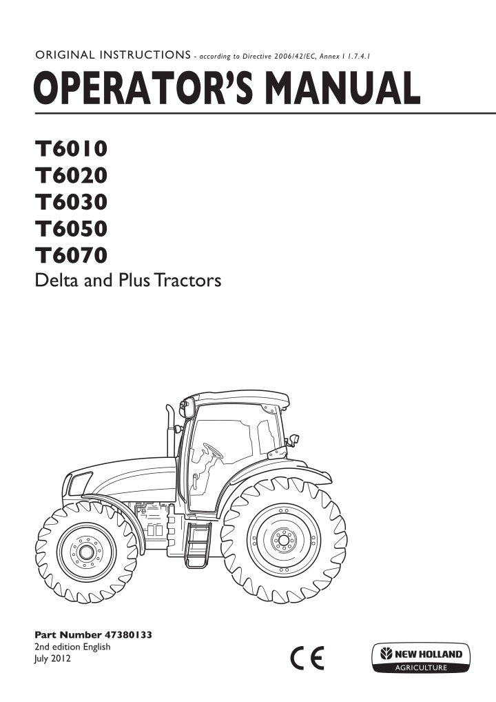 original in structions accordin g t o directive