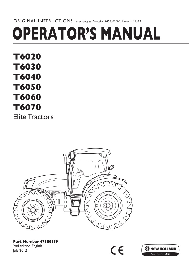 original in structions accordin g t o directive