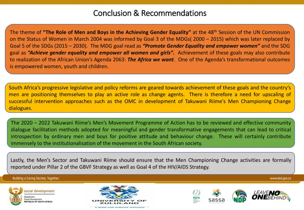 conclusion recommendations conclusion