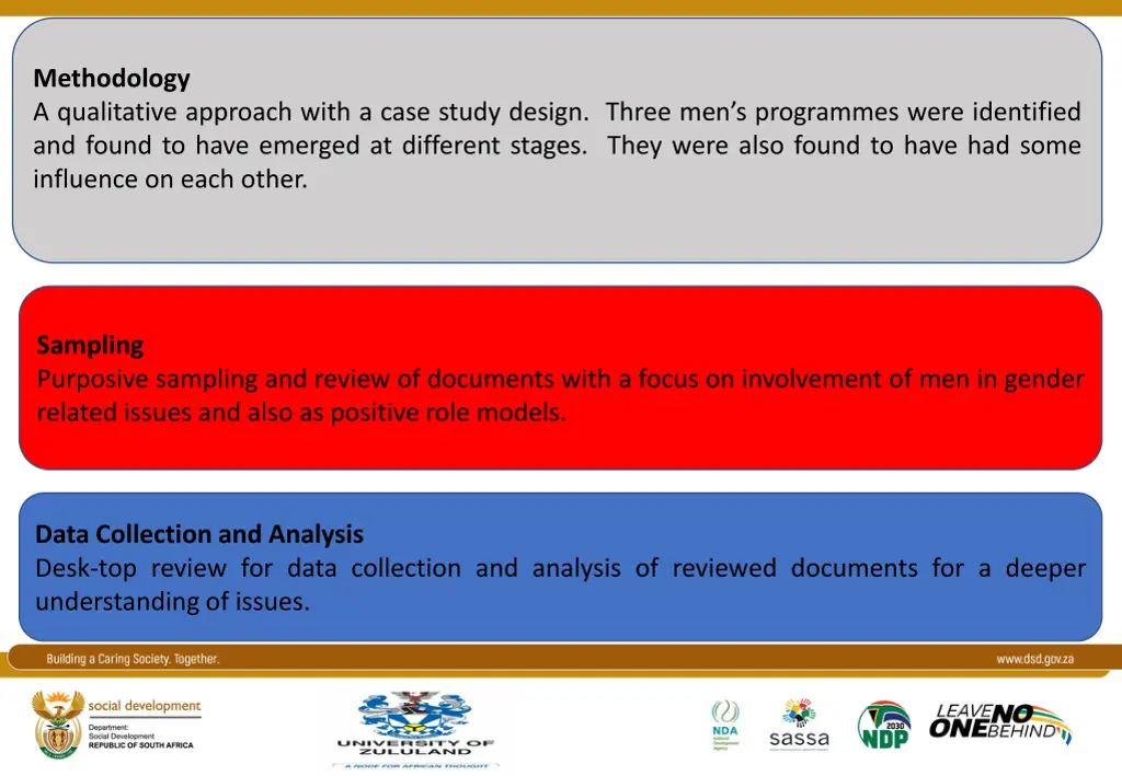 methodology a qualitative approach with a case