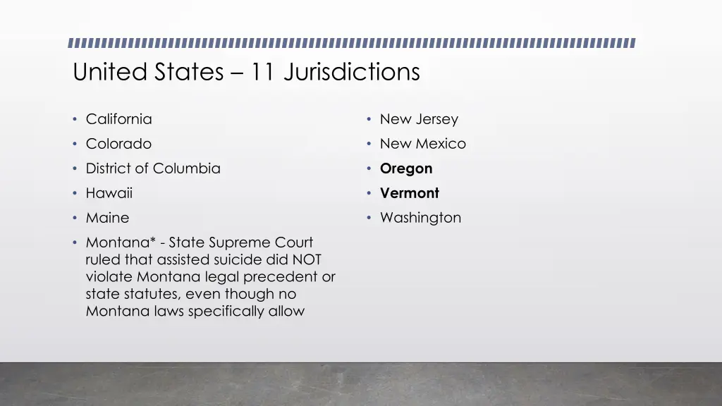 united states 11 jurisdictions