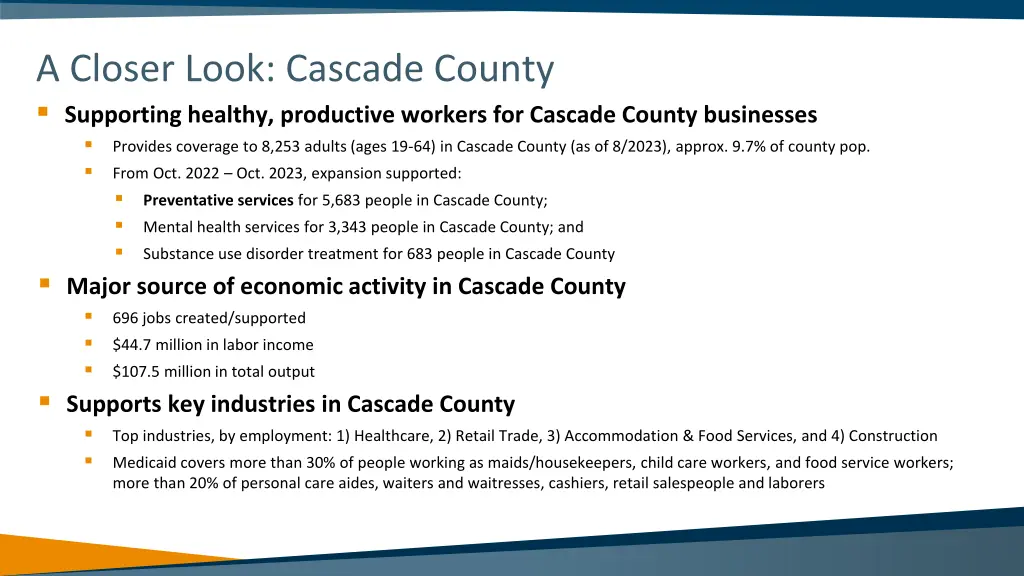 a closer look cascade county supporting healthy