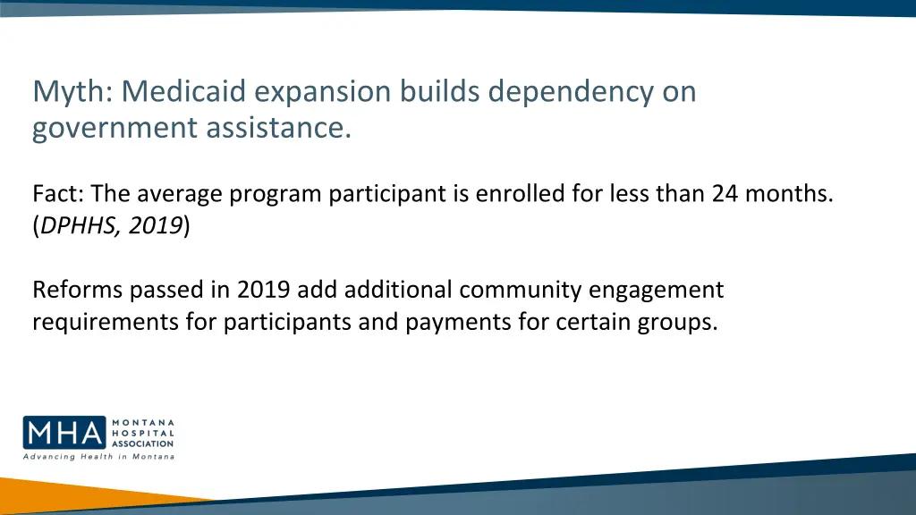 myth medicaid expansion builds dependency