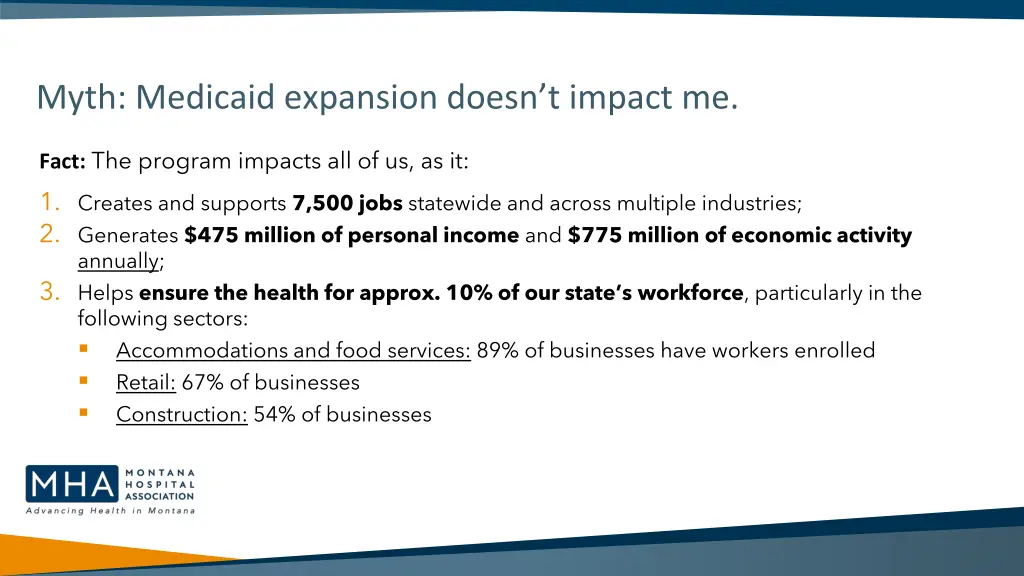 myth medicaid expansion doesn t impact me